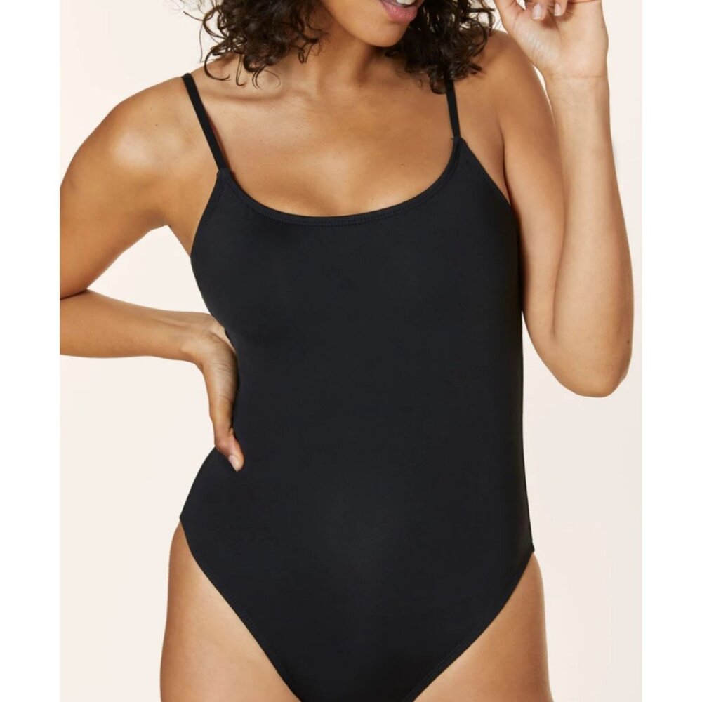 Andie The Laguna One Piece Swimsuit Black Sz SM
